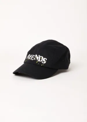 AFENDS Unisex Natural Technology - 5 Panel Cap - Black