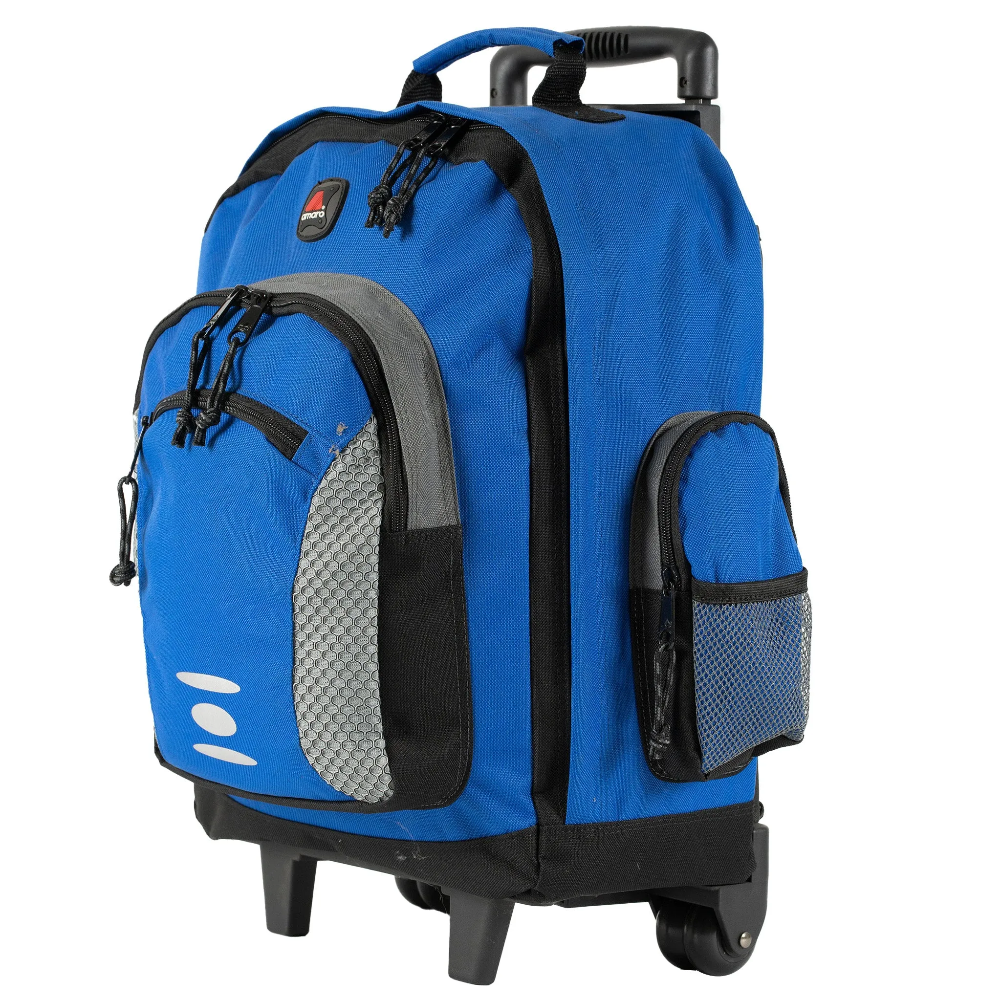 Amaro Academy Rolling Backpack | School Bags With Wheels | Wheel Bag For School