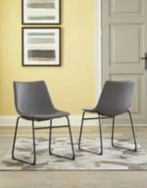 Centiar Gray Dining Chair (Set of 2)