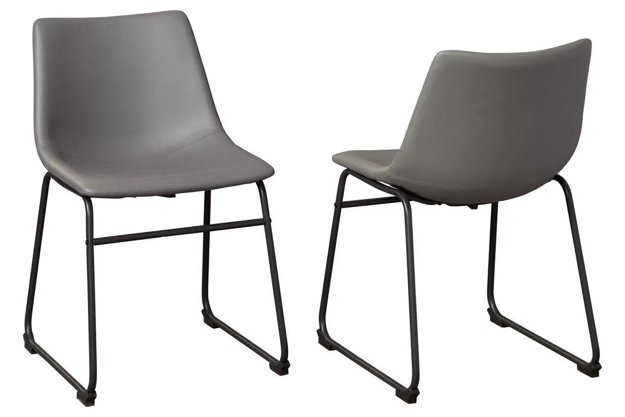 Centiar Gray Dining Chair (Set of 2)