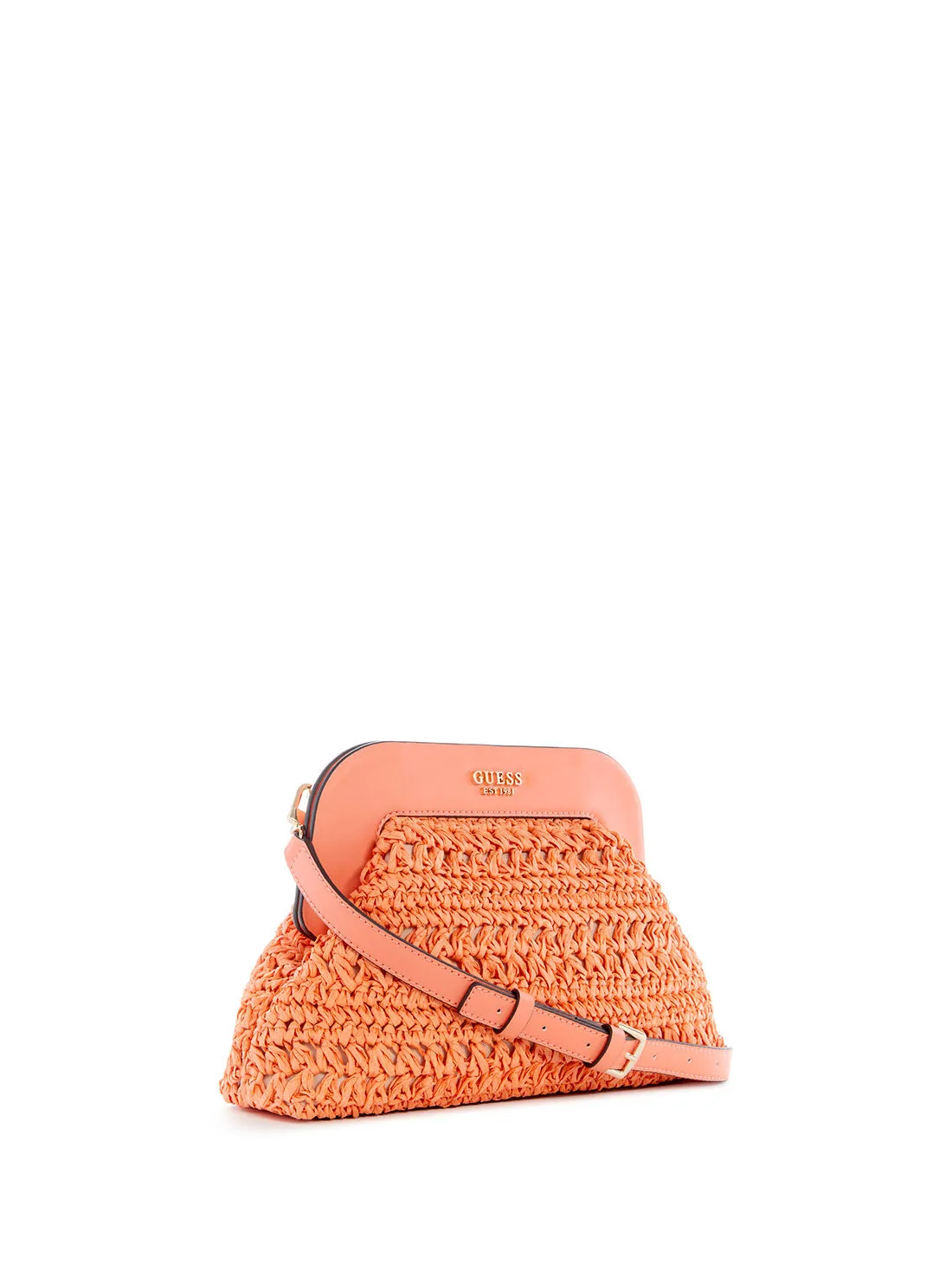 Coral Liguria Frame Clutch