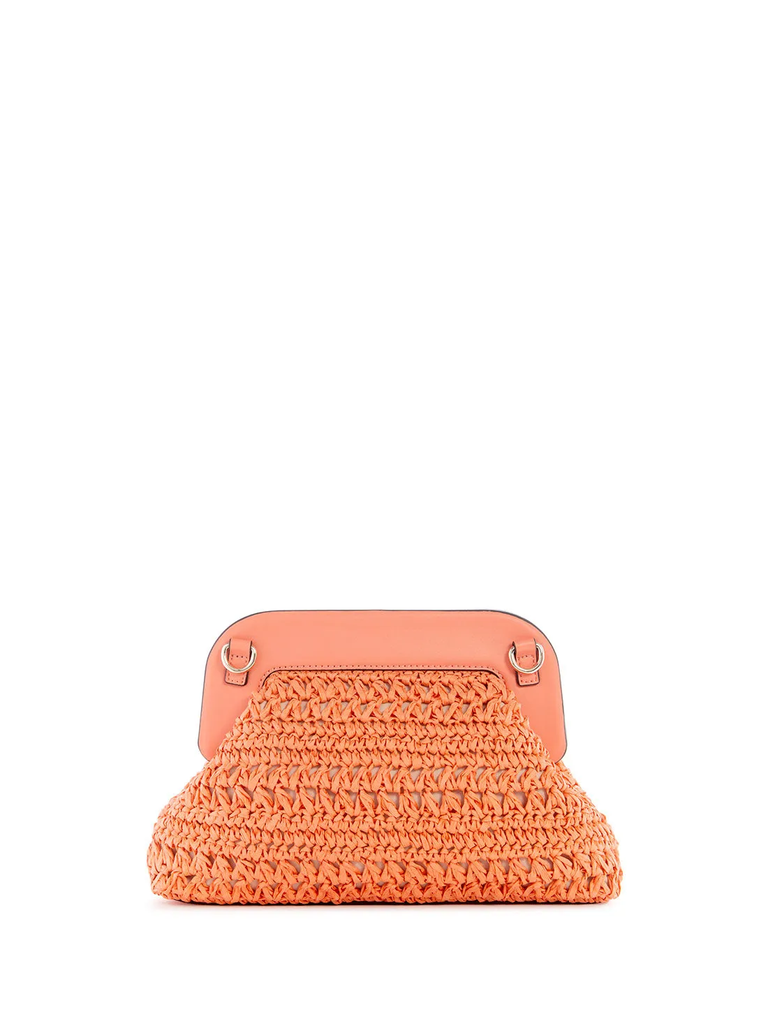 Coral Liguria Frame Clutch