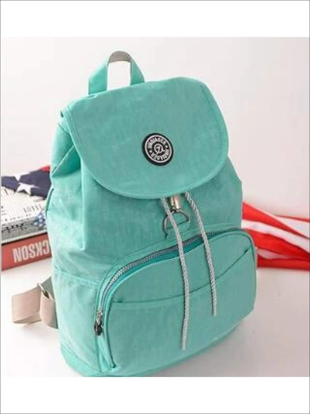 Girls 15" Kipling Inspired Waterproof Backpacks