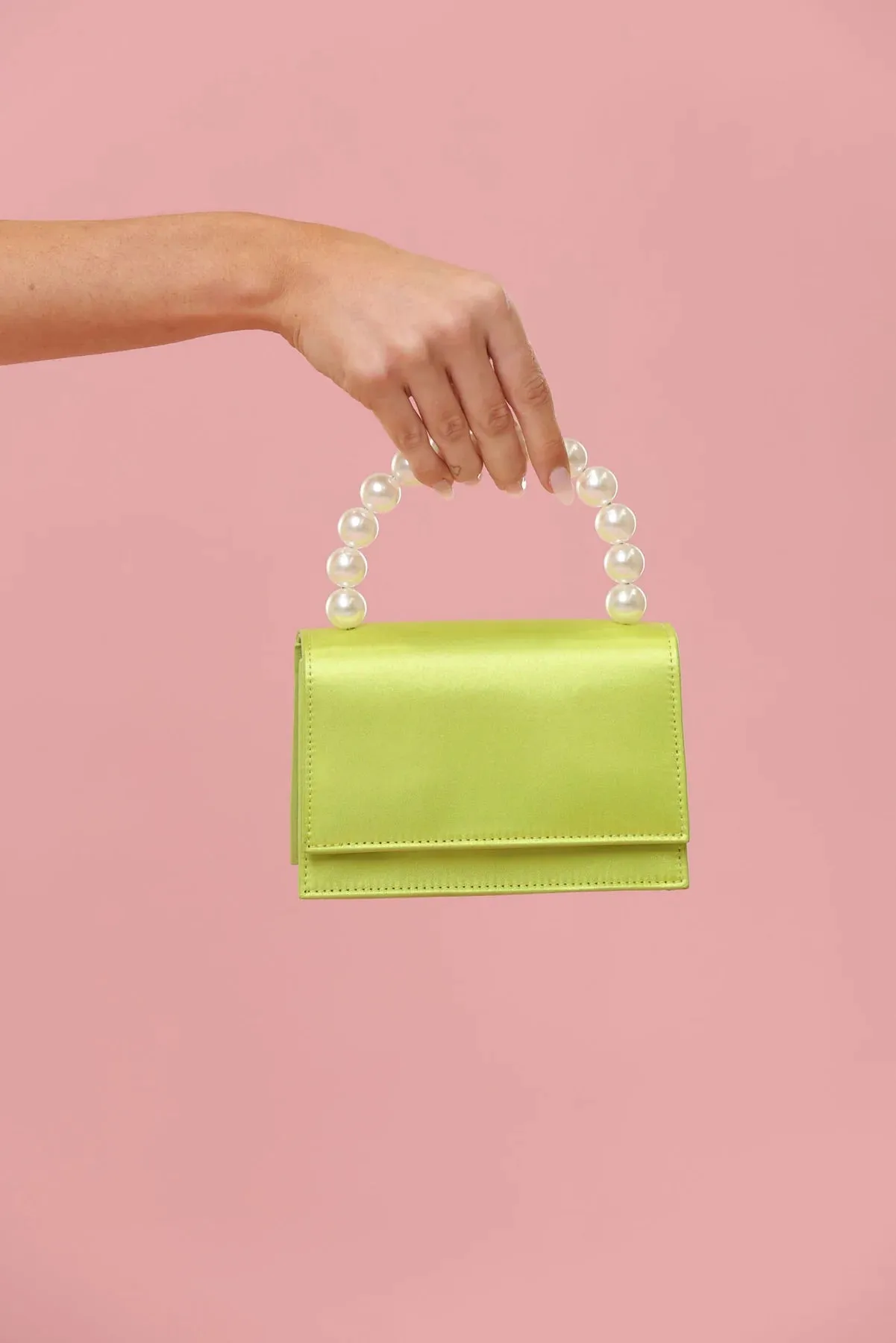 Morgan & Taylor Melanie Top Handle Bag - Lime