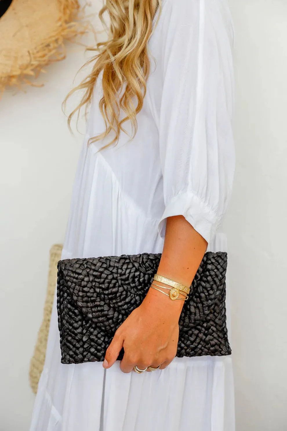 Rio Woven Clutch