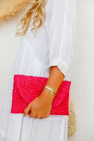Rio Woven Clutch
