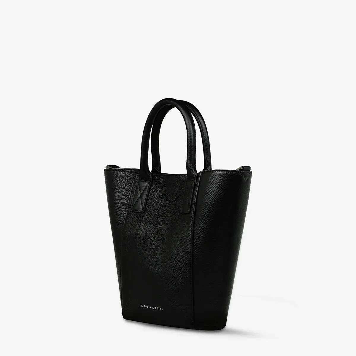 STATUS ANXIETY - HAPPY MEDIUM BAG - BLACK