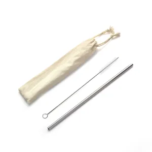 Straight Stainless Steel Straw